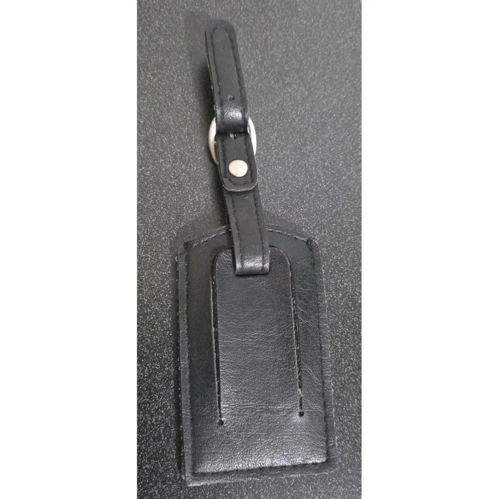 NEW United States US Army Leather Luggage Tag With Buckle USA Military‎ Veterans